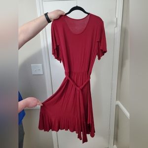 Cute maroon dress